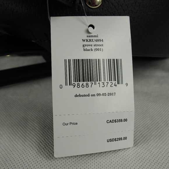 Kate Spade Backpack Sammi Grove St Leather Black - Picture 8 of 8